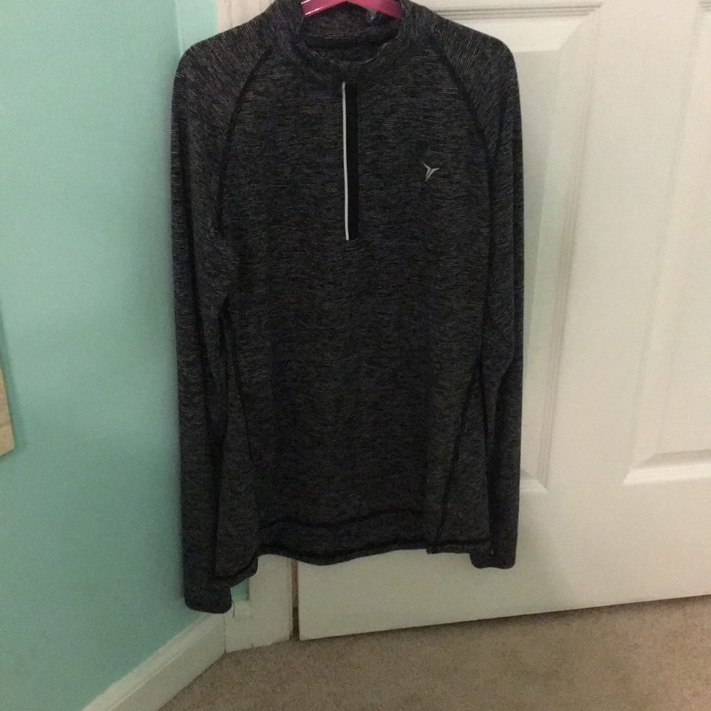 a quarter zip pullover